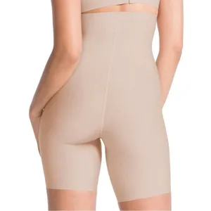 NWT SPANX Thinstincts High Waisted Mid-Thigh Shorts Nude Shapewear Size XL thumbnail 2