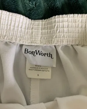 Bonworth White cinched Waist Shorts thumbnail 3