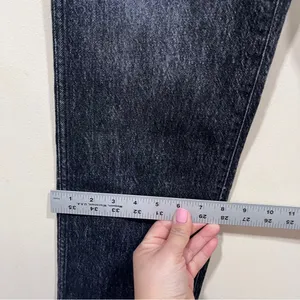 WRANGLER WILD WEST STRAIGHT JEAN IN WASHED BLACK 25X28 western thumbnail 5