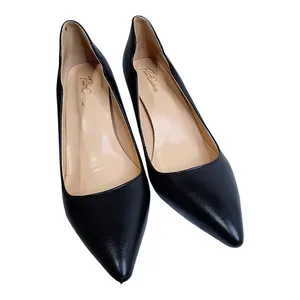 Petit Cadeau Lavinia Black Vegan Leather Stilettos Women's Size 7 thumbnail 11