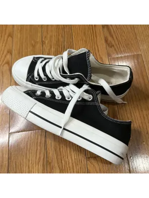 Size 8M Women’s Shoes Sincerely Jules Vina Black & White thumbnail 7
