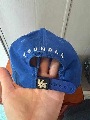 YoungLA SnapBack Hat Blue thumbnail 3