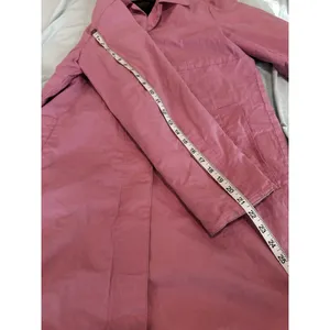Coach Bubble Gum Pink Sz: L Single Breast Button Trench Coat. Lined w/ Logo thumbnail 5