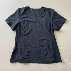 Cherokee iFlex V-Neck Knit Panel Scrub Top thumbnail 6