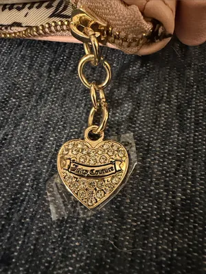 NWOT Juicy Couture Elegant Blush Shoulder Bag with Gold Accents thumbnail 4