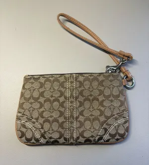 Vintage Brown Coach Bag thumbnail 1