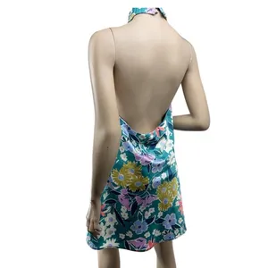 C'isa Floral‎ Twist Front Mini Dress Size M NWT thumbnail 5
