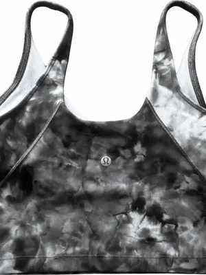Lululemon align tank top diamond dye light sage medium olive size 8 run gym thumbnail 2