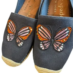 Kate Spade New York Aflutter Flats Butterfly 5.5 Shoes Slip-on Espadrilles‎ thumbnail 2