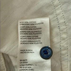 Free People We The Free Lagos Embroidered Boho Hippie Pullover Hoodie thumbnail 5