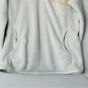 Patagonia Re-Tool Snap-T Fleece Polartec Pullover Cream White Size Large thumbnail 5