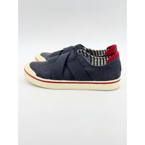 KEEN Womens 8 Elsa Gore Canvas Slip On Sneakers Navy Blue Red Stripe 1023165 thumbnail 3