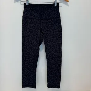 Lululemon Align High-Rise Crop Intertwined Camo Deep Coal Multi size 4 thumbnail 4