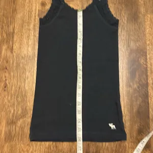 Abercrombie & Fitch Black Tank Top with Lace Straps thumbnail 7