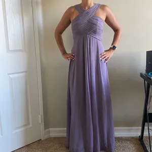 #LEVKOFF Size 2 Purple Bridesmaids Dress thumbnail 4