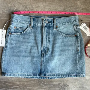 NEW Aritzia Denim Forum The '90s Ricci denim skirt 26 thumbnail 2