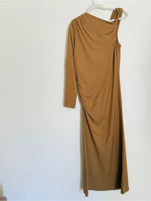 H&M Draped One-Shoulder Dress thumbnail 12