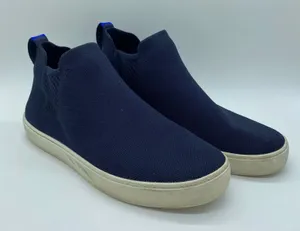 Rothy's Navy Blue Chelsea Boots Slip On Comfort Easy Nightfall Women's size 9 thumbnail 1