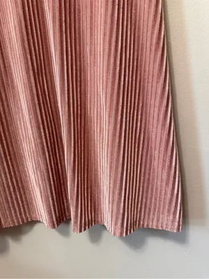 POL Dusty Pink Velvet Pocket Shift Dress Size S thumbnail 7