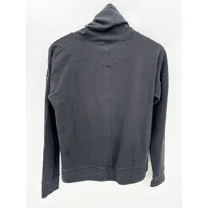Lululemon‎ Stress Less Black French Terry Cowl Neck Pullover Sweatshirt W3BC3S 4 thumbnail 2