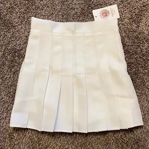 White Tennis skirt thumbnail 1