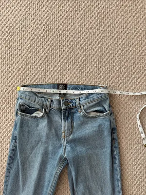 BDG Urban Outfitters Size 25 Women's Blue Denim Jeans NEW NWT Flared Bottoms thumbnail 4