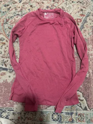 Pink Figs Salta Seamless Longsleeve hot Underscrub top thumbnail 1