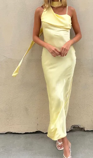 Isabelle's Cabinet Yellow Floor Lenth Dress thumbnail 1