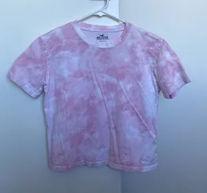 Hollister Pastel Pink Tie-Dye Short Sleeve Tee thumbnail 1