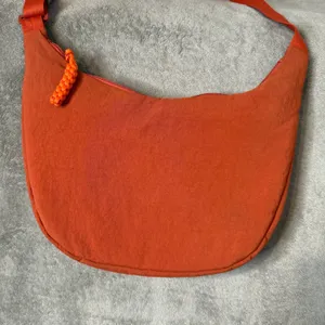 Nylon Crescent‎ Crossbody Bag Orange Utility Paracord Zipper Travel Hiking thumbnail 14