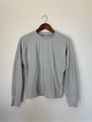 RBX Solid Light Grey Cozy Sweatsuit Gray thumbnail 6