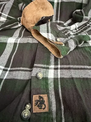 Legendary Whitetails Green and Black Plaid Flannel Button-Down Shirt thumbnail 2