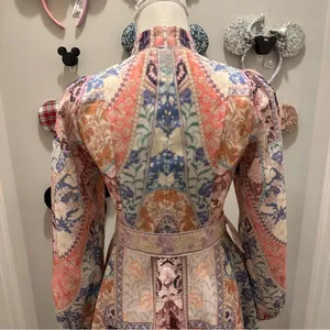 Colorful Patchwork Long Sleeve Dress thumbnail 6