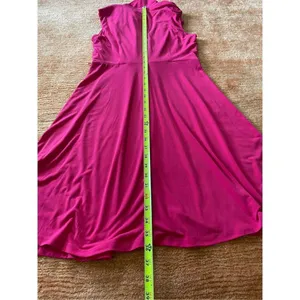 STUDIO 1 Pink faux wrap dress Size 6 thumbnail 9