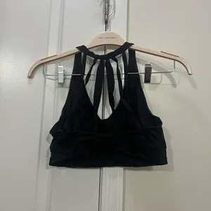 Athleta Black Sports Bra Size Small thumbnail 4