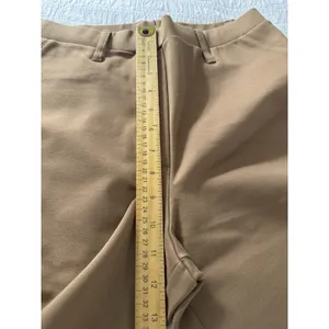 Quince Ultra-Stretch Ponte Straight Leg Pants Roasted Pecan Size Medium thumbnail 11