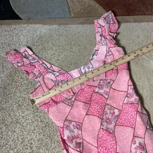 Bailey Rose Pink Patchwork Floral Maxi Dress BRD2103-11 Womens‎ S Cottagecore thumbnail 6