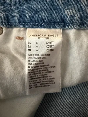 American Eagle Blue Ripped Jeans thumbnail 3