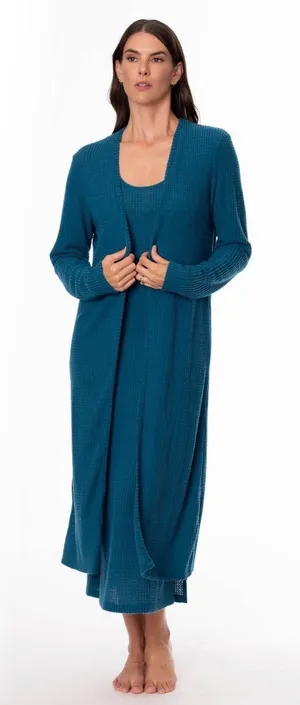 Jantzen LOUNGEWEAR LONG DRESS SET Size XL thumbnail 1