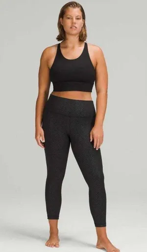 Lululemon Align High-Rise Pant Size 18 Aqueous Emboss Black 28" NWT thumbnail 1