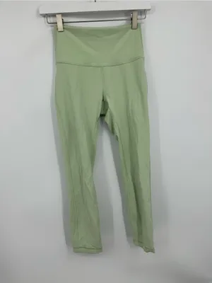 Lululemon Align Green Leggings High Rise Women's Size 4 Gym Workout thumbnail 6
