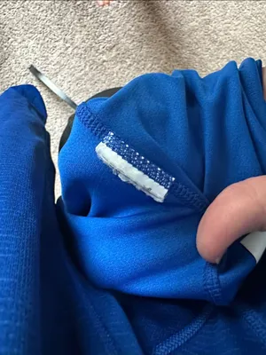 adidas Royal Blue Half-Zip Training Top thumbnail 7