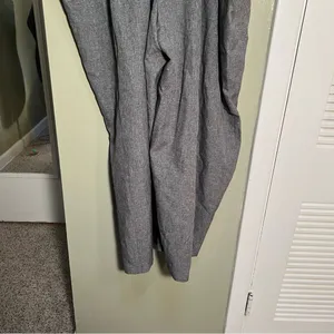 BloomChic Women's Plus Size 30 Dress Pants Trousers Light Gray Straight‎ Pleated thumbnail 8
