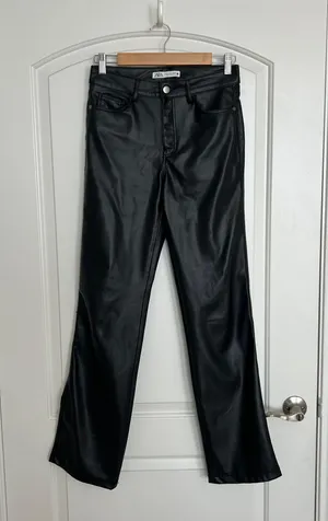 ZARA Leather Pants thumbnail 2