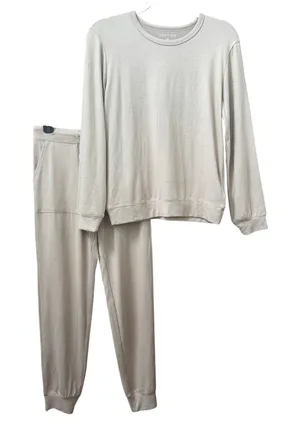 Softies Loungewear Set Size XS NEW Jogger Bottom Long Sleeve Top Ultra Soft Luxe thumbnail 1