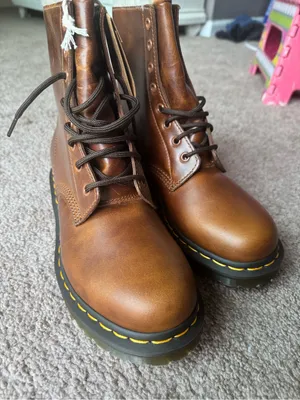 Dr. Martens 1460 Serena Boots Butterscotch Brown New 9 thumbnail 11