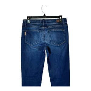 Paige‎ Jeans Women 27 Blue Medium Wash Denim Ankle Faded Skyline Skinny thumbnail 4