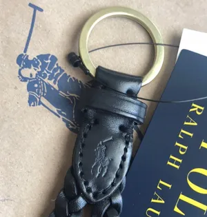 Ralph Lauren Polo Ralph Key Chain NWT In black thumbnail 2