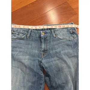 7 For All Mankind A Pocket Jeans Womens Blue Flare Low Rise U130J055U 31 thumbnail 8