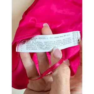 Zara Camisole Top Women Size S Pink Cowl Neck Satin Adjustable Straps‎ 1165/072 thumbnail 8